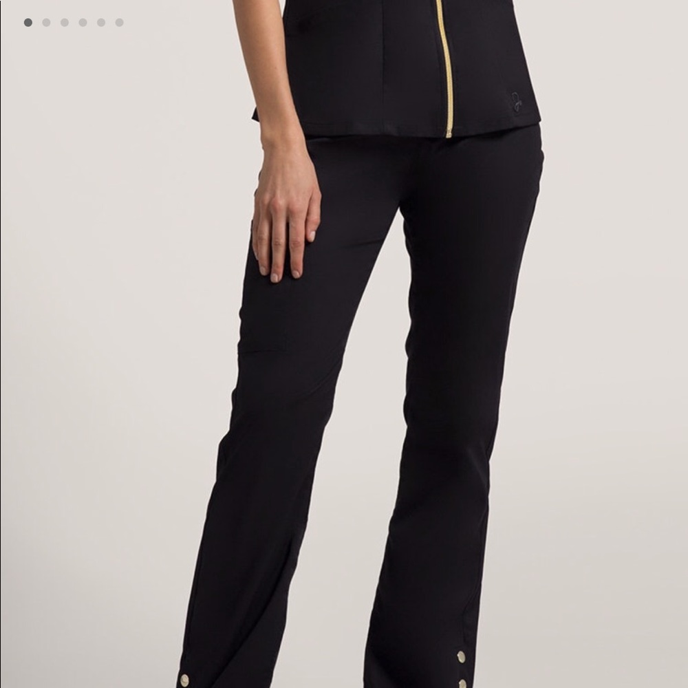 Jaanuu black scrub pants
